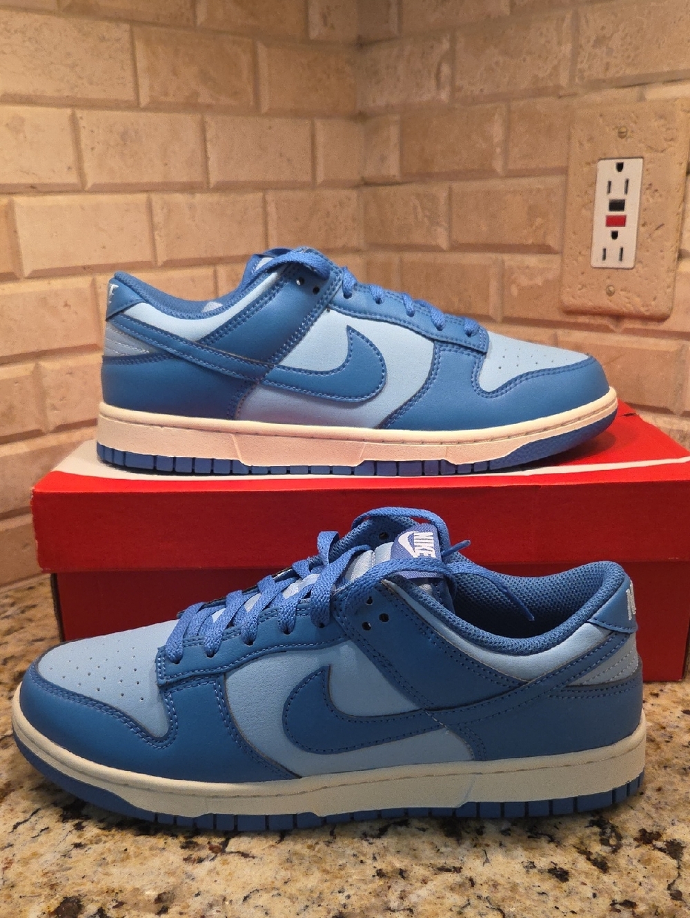 👟 Nike Dunk Low "Psychic Blue" Sneaker M 9.5 / W 11 - Picture 4 of 6